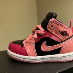 Lil Kids Jordan Pink/Black Size 7c