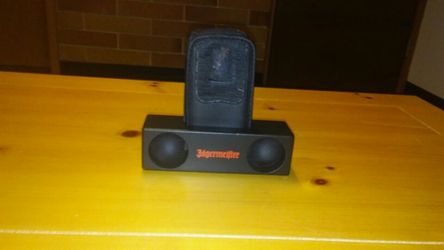 Jägermeister phone amplifier