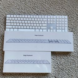 📦 NEW & Used Apple Magic Keyboards – Full & Compact Size – $180 for All or $70–$80 Each