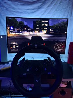 Logitech  g920 sim racing wheel