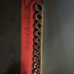 Snap On 1/4 Inch Socket Set 