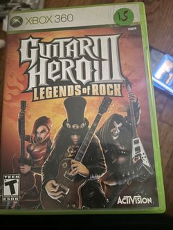 Guitar Hero III xbox 360