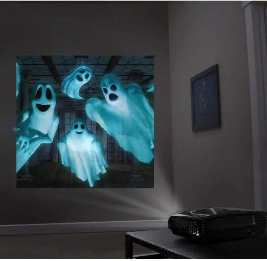 Halloween party projector for hologram