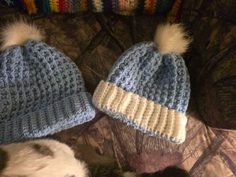Hat with pompom