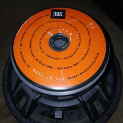 Jbl Gtx Series 10" Subs Pair