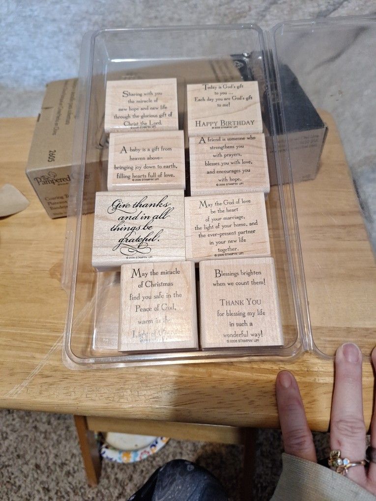 Stampin Up GOD'S BLESSINGS 8