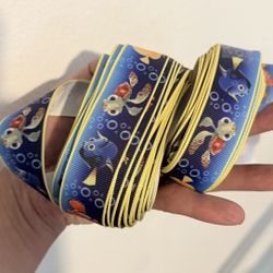 Finding Nemo Finding Dory, Disney Ribbon 1 Inch Bows For Hair