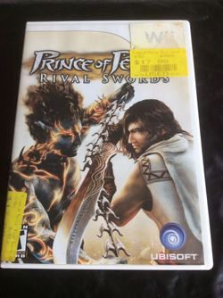 Prince of Persia Rival Swords Wii