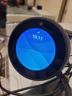 Amazon Echo Spot (VN94DQ) Alexa-enabled smart alarm clock. 2.8-inch 