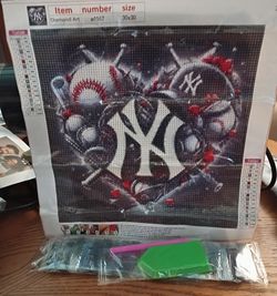 MLB New York Yankees Diamond Painting Complete KIT whatmost