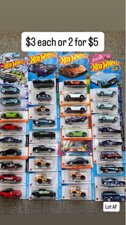 $3 Hot Wheels