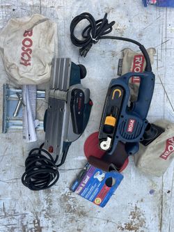 Belt Sander and Planer 
