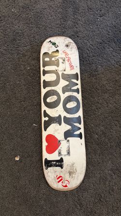 Lamebrain I Heart Your Mom Skate Deck