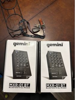 2-Gemini MXR-01BT Mixers