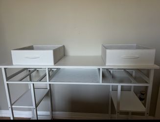 White desk