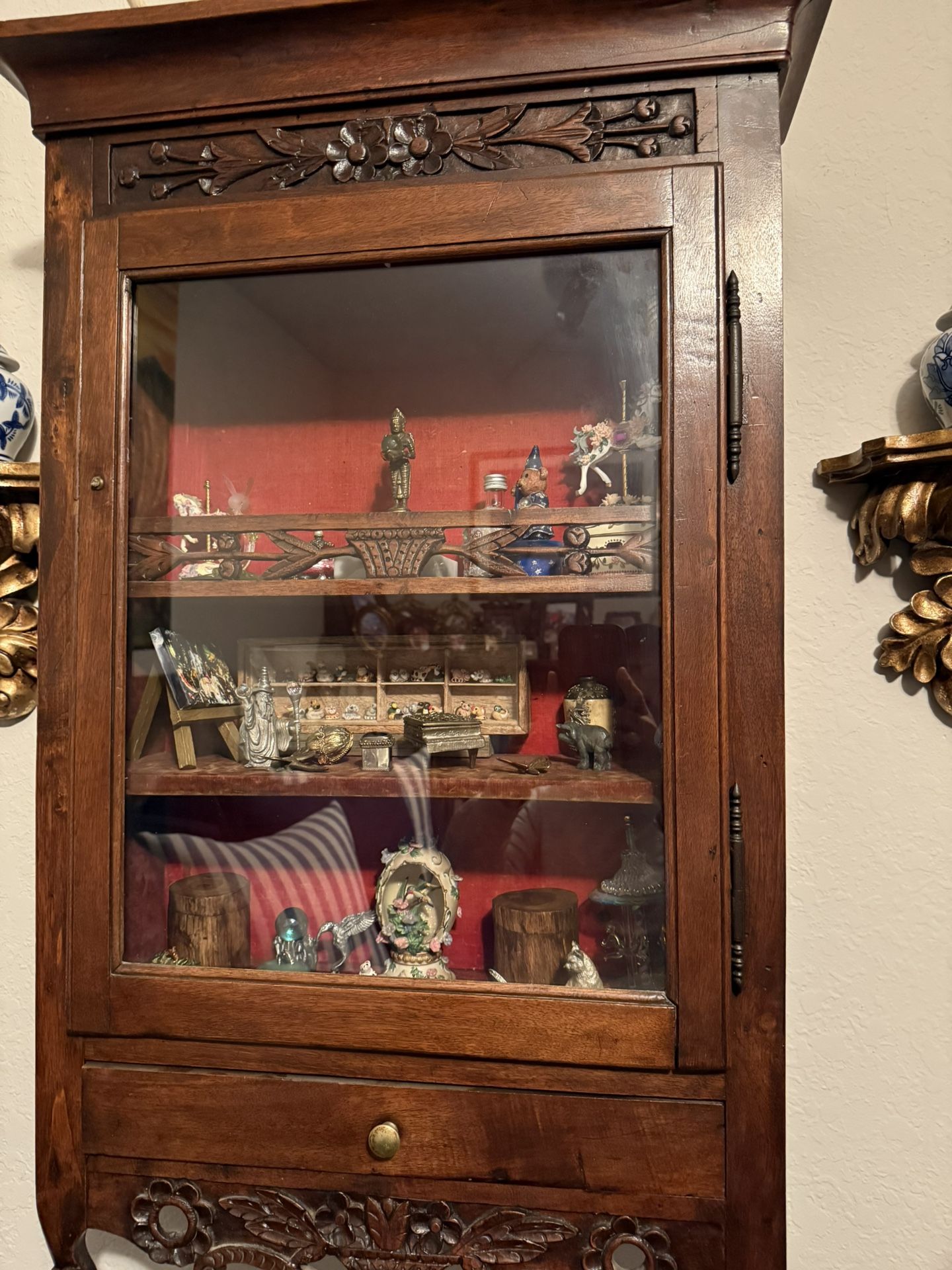 Antique Curio Cabinet