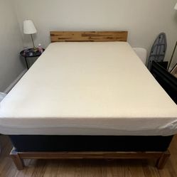 Bed Frame+box+mattress 