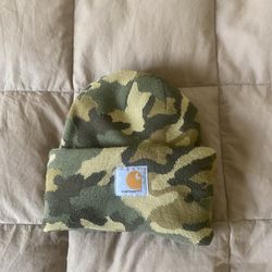 Unisex Carhartt Camo Beanie (Small)