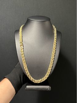 14K Gold filled chino link chain