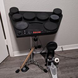 Yamaha Kick Pedal With Electric Kick Drum