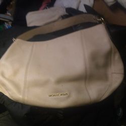 Michael Kors LG Zip Hobo Shoulder Leather Purse