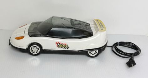 Vtg White Japanese Re-911 Racing Car VHS Video Tape Rewinder Super Rare