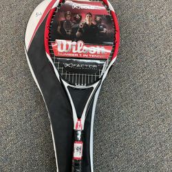 Brand New Wilson K Factor One Piece Tennis Racket 