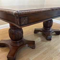 Cherry Brown Wooden Table