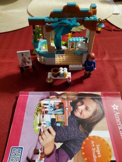American girl art studio Building blocks