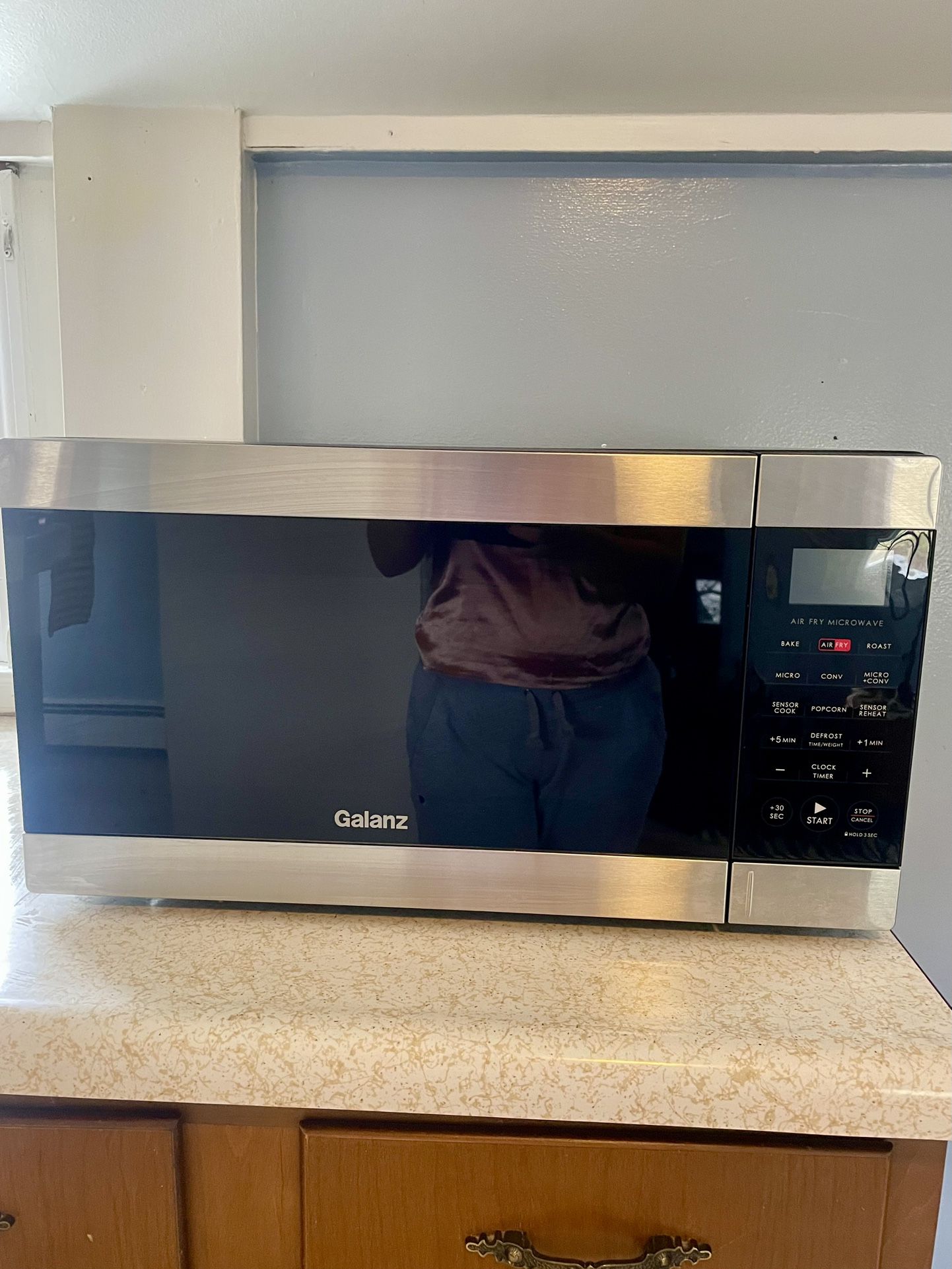 Galanz Air Fry Microwave— $120