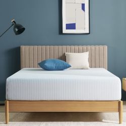 ZINUS 10 Inch Green Tea Cooling Memory Foam Mattress, Queen, Fiberglass Free, Medium Firmness, Cooling Gel Foam, Certified Safe Foams & Fabric, Mattre