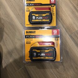 DCB609 DeWalt 9.0 Ah Flexvolt Battery