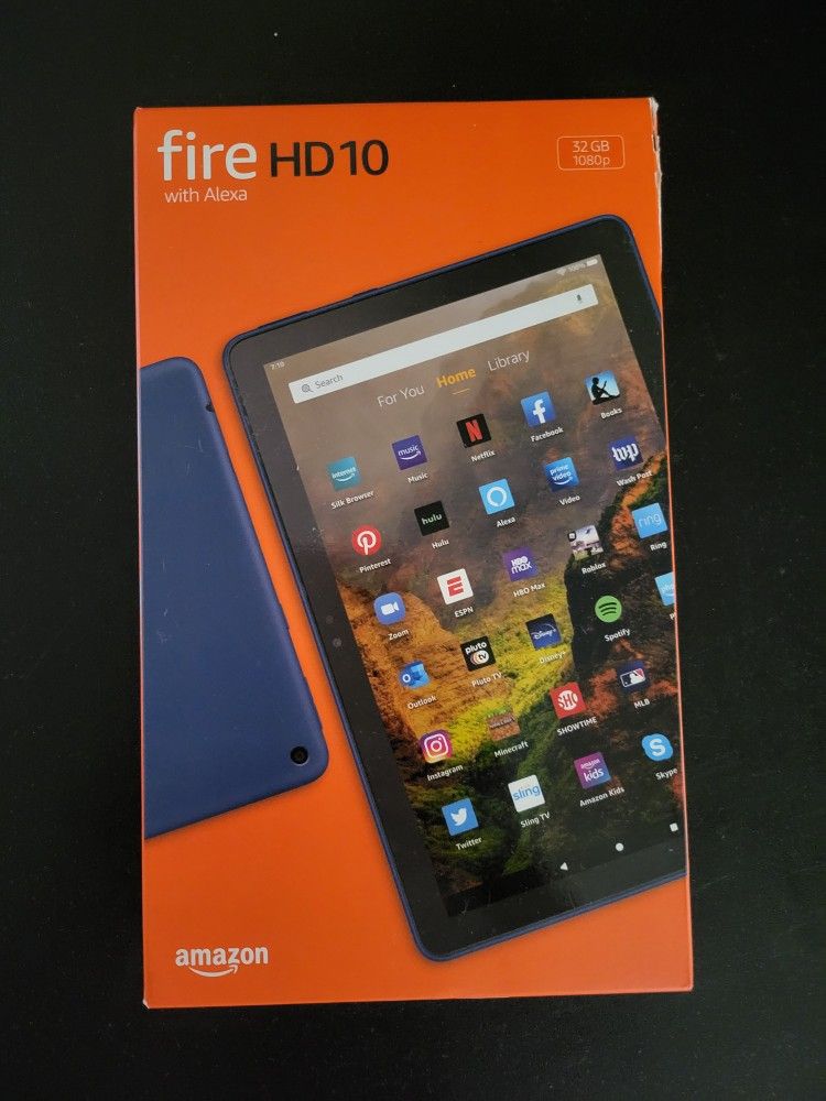 AMAZON FIRE HD 10 TABLET...BRAND NEW IN BOX ...GOT AS A GIFT A WEEK AGO DON'T WANT IT