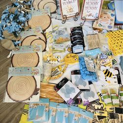 Winnie the Pooh Baby Shower decor