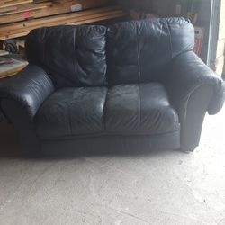 Leather Sofa 