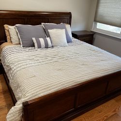 4-Piece California King Furniture Set + Mattress