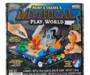 Paint & Create A Mythical Play World