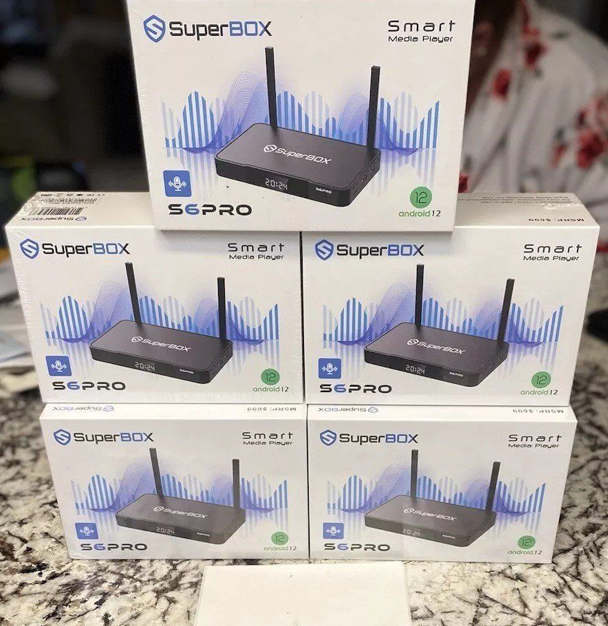 SuperBox S6 Pro, S6 Max, and S6 Ultra – New Sealed Models, In Stock Now