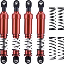 110mm Metal 1/10 RC Crawler Shocks Absorber Springs Pre-Oiled for Gen7 Gen8 SCX1