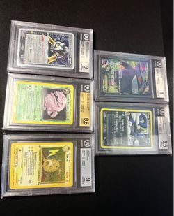 Beckett Graded Pokemon Cards