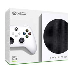 XBOX Series S: Gaming Console with 512GB: USB-C Connection & Wi-Fi 5, Includes XBOX Wireless Controller - Robot White $299.99