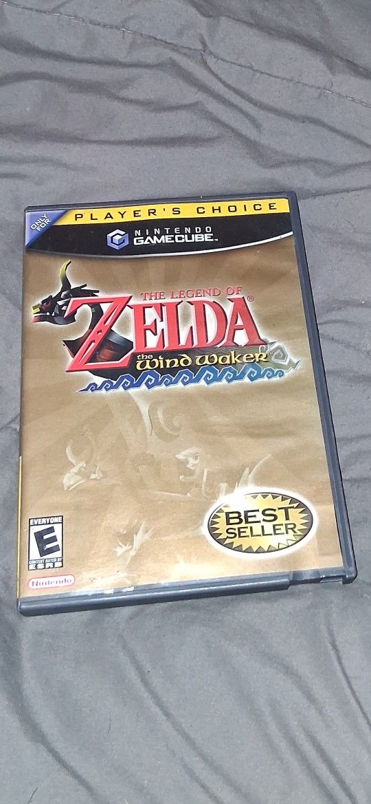 Legend of Zelda wind waker gamecube CIB