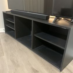 44$ OBO - Black TV Stand / Entertainment Center