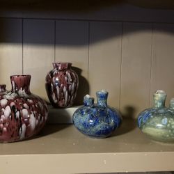 Oil candles Bud Vases