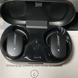 Bose QuietComfort Earphones, 2020 Model, Black
