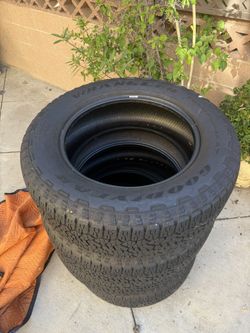 TIRES USED BUT IN MINT CONDITION