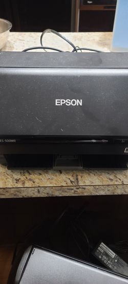 Epson ES-500WR Wireless Receipt & Document Scanner – Fast Duplex, Tested