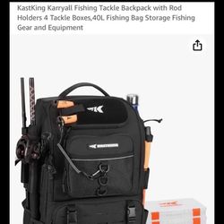 Kastking Fishing Tackle Backpack