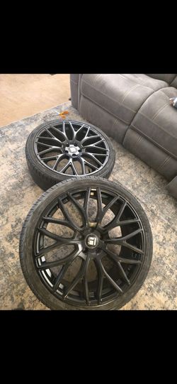 Aluminum rims for Ford Fusion – set of 4 rims and tires