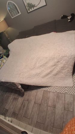 White carpet